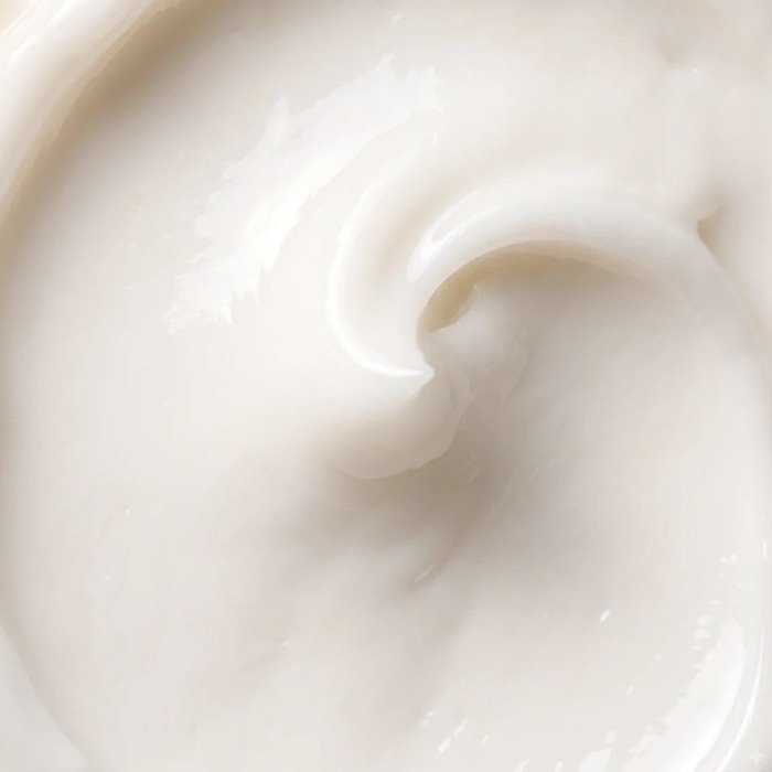 Textura do creme da máscara de hidratação