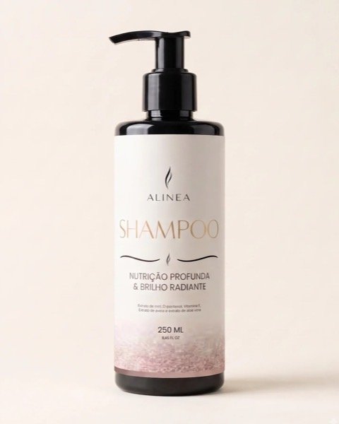 Frasco do Shampoo Nutrição Profunda, 250 ml